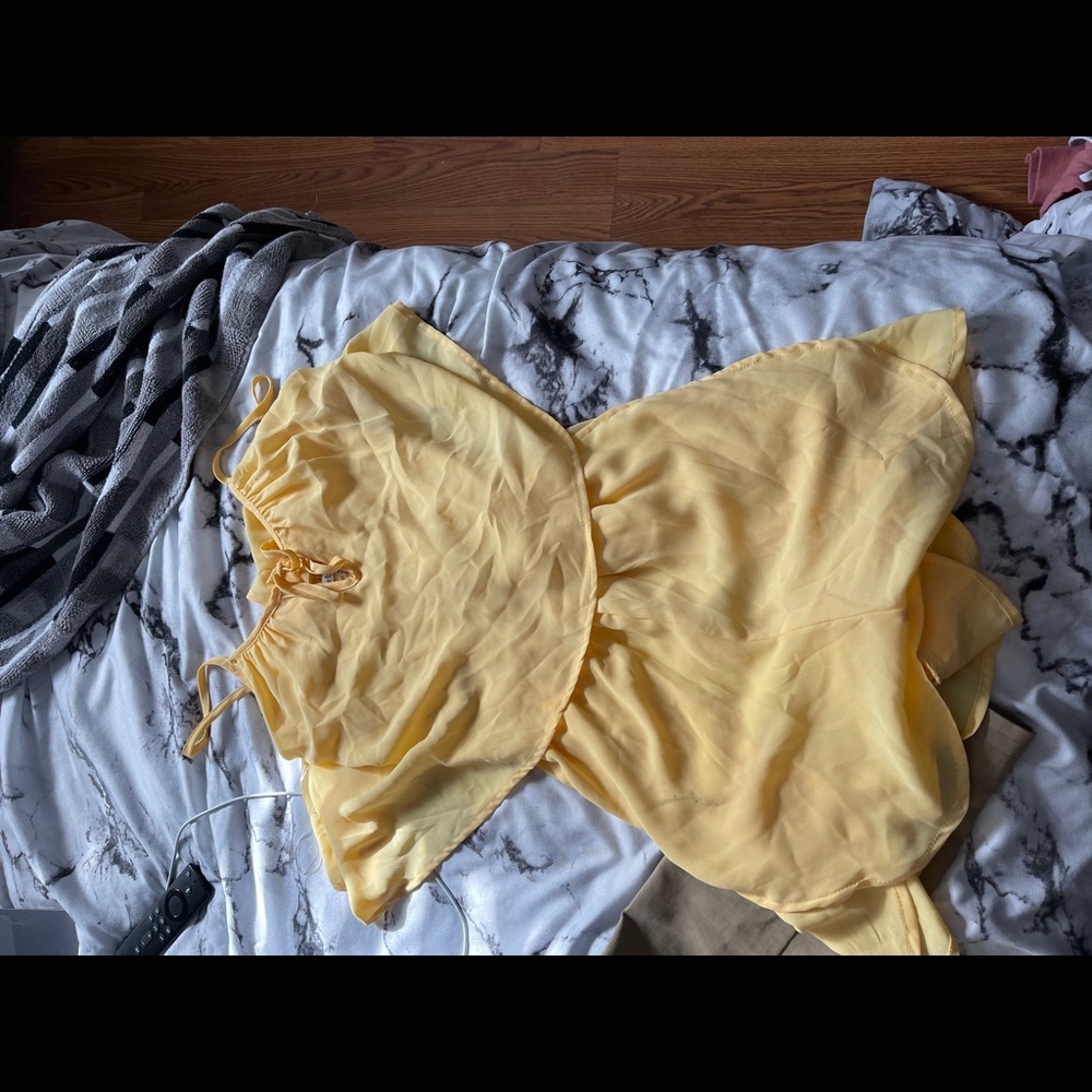 yellow Romper
